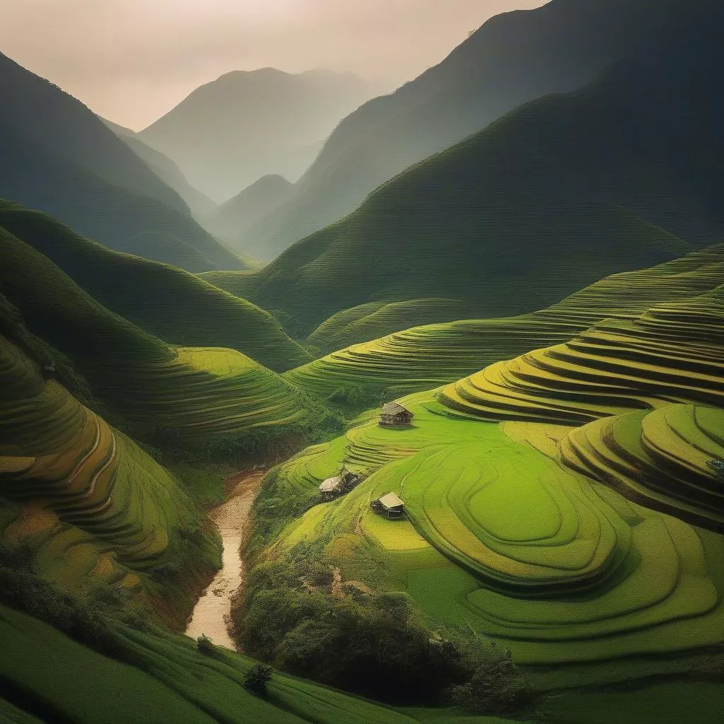 Phong cảnh núi rừng Tây Nguyên