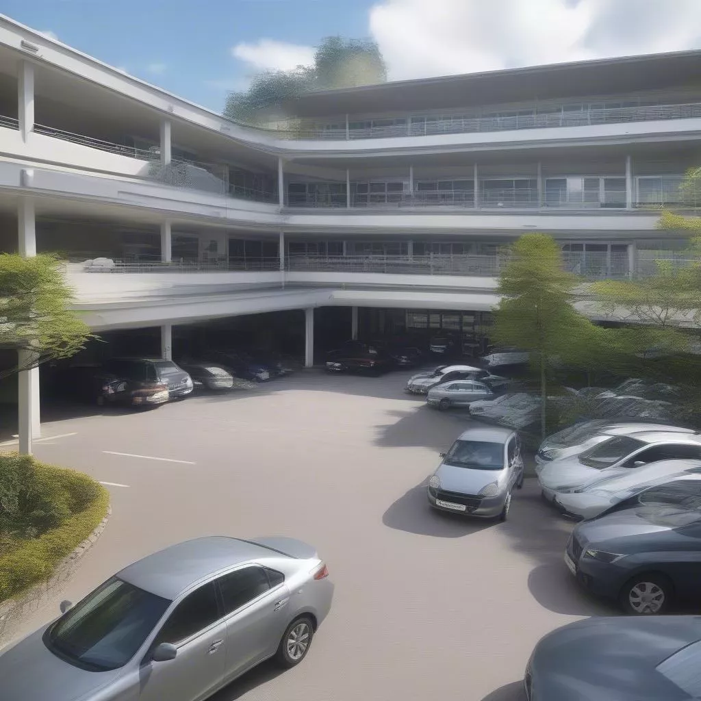 Phong thủy bãi xe