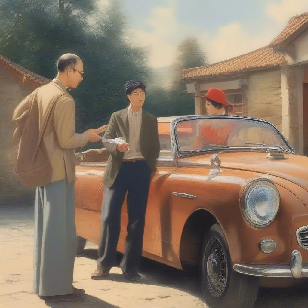 phong thủy chọn xe