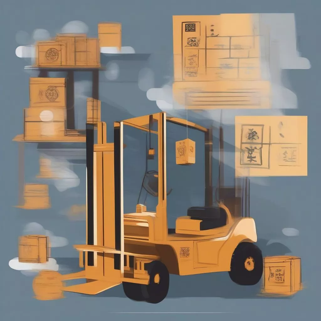 Phong thủy lựa chọn xe nâng