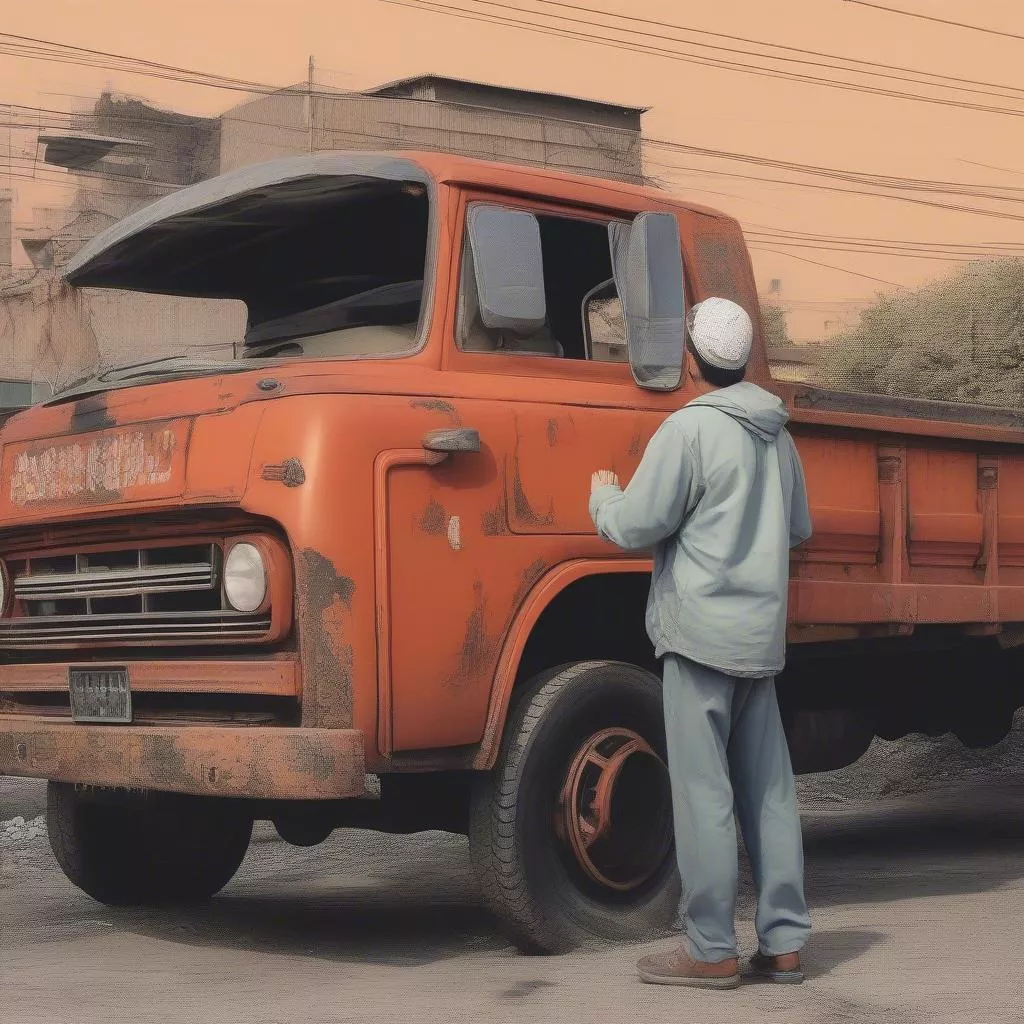 Phong thủy mua xe tải cũ