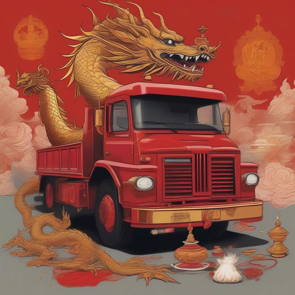 Phong thủy mua xe tải cũ