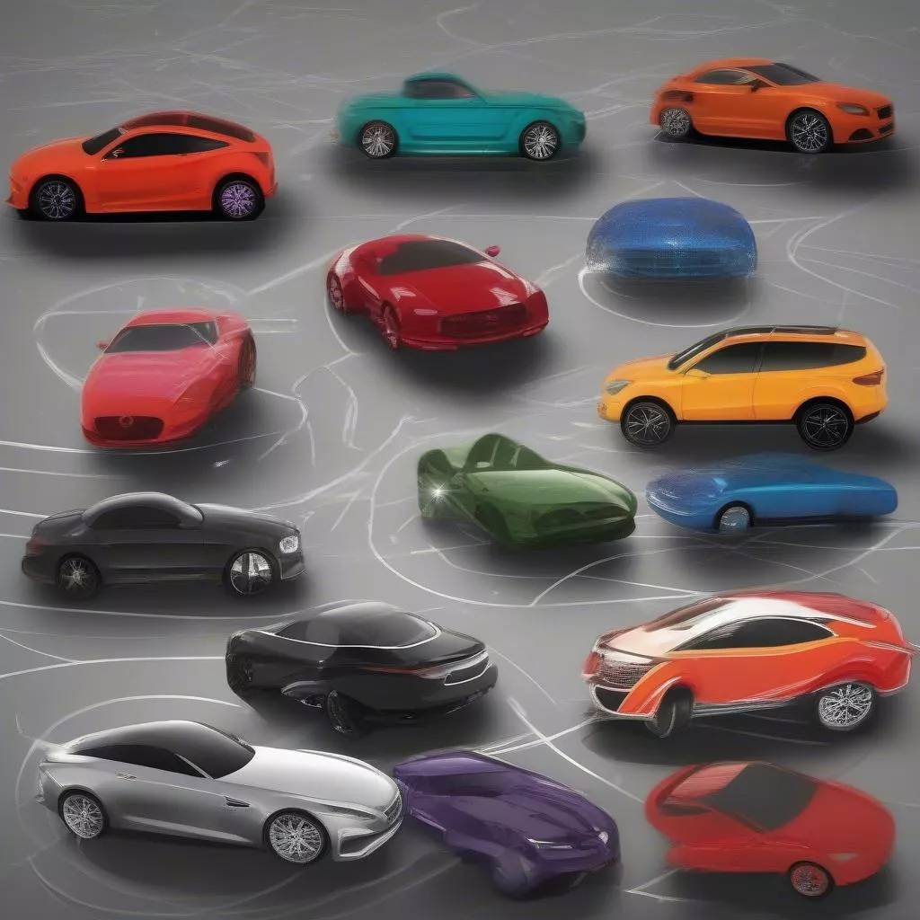 Phong thủy xe ô tô: Màu sắc