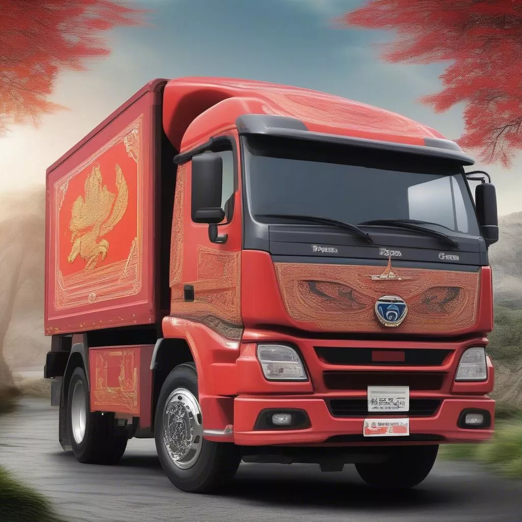 Phong Thủy Xe Tải Thaco Foton 5 Tấn 2016