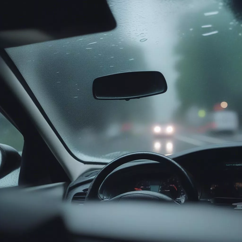 Phủ nano kính lái ô tô nâng cao hiệu quả lái xe