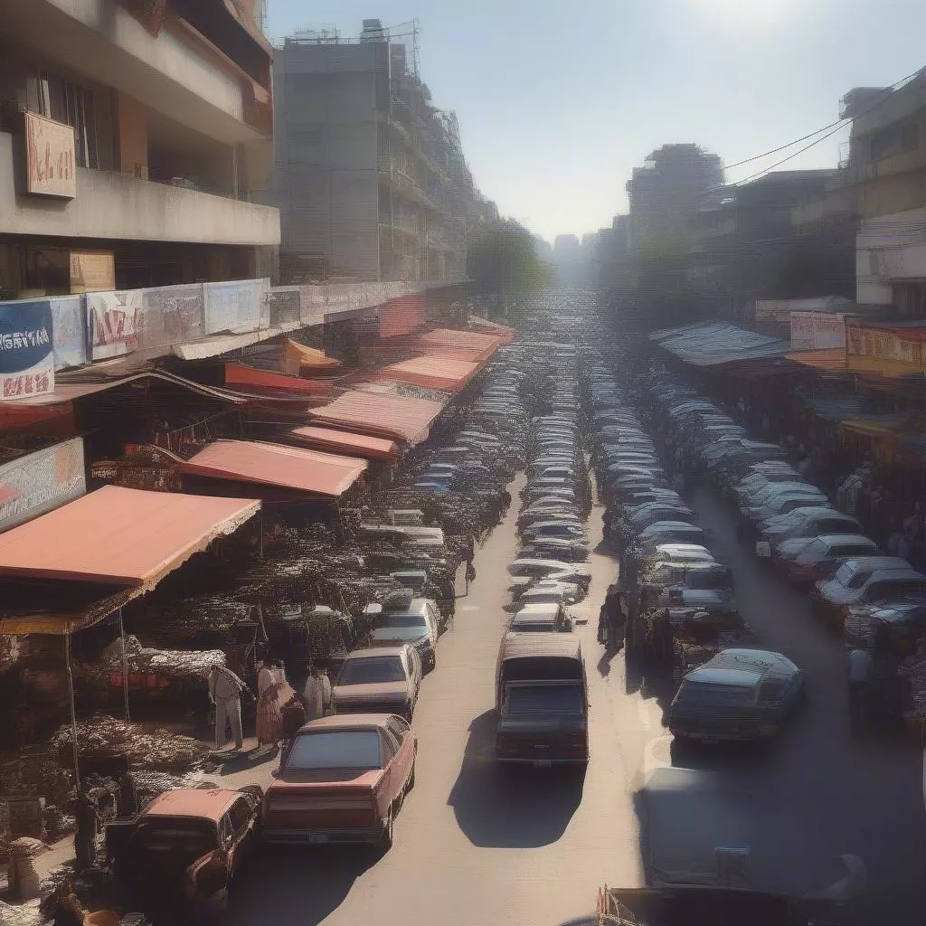 phụ-tùng-ô-tô-cũ-tại-chợ-trời