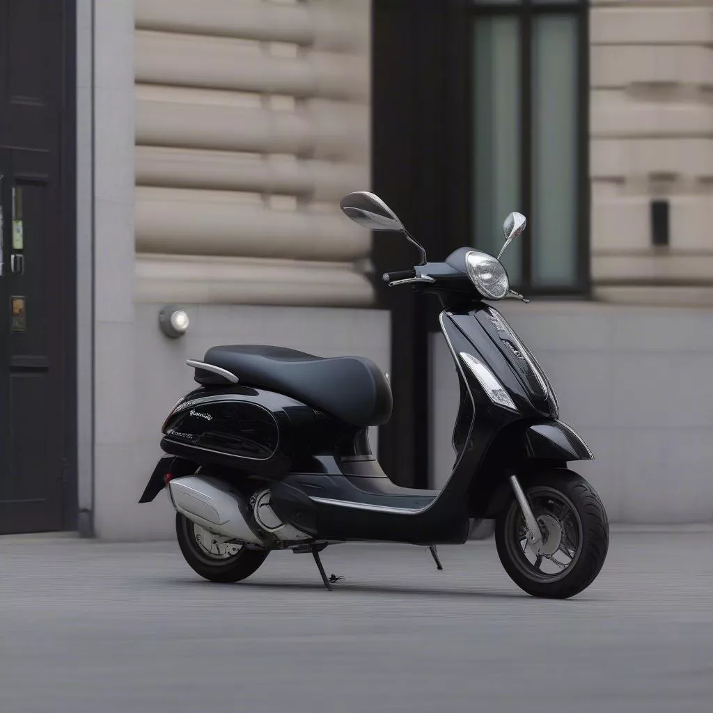 Piaggio Primavera màu đen