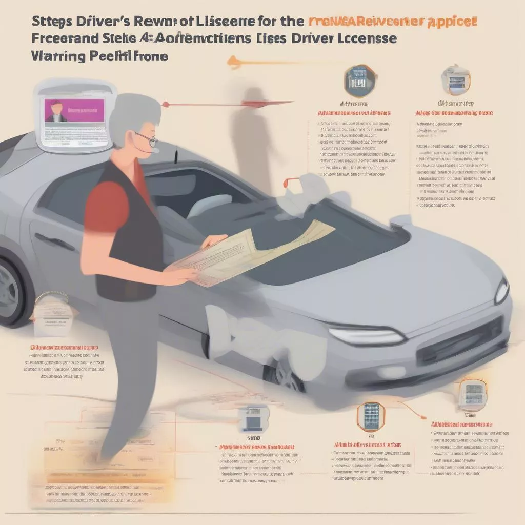 Quy trình đổi giấy phép lái xe
