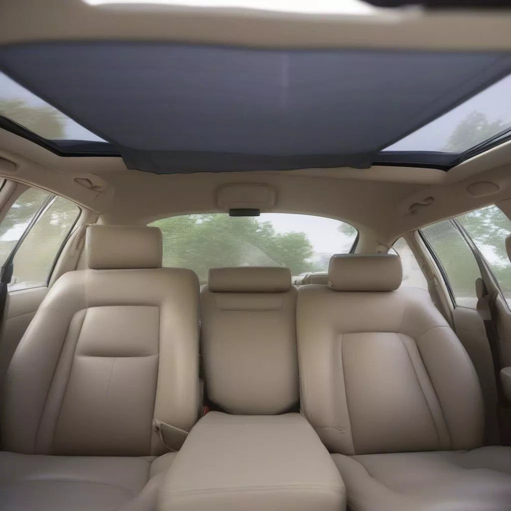 Rèm che kính lái ô tô bảo vệ nội thất