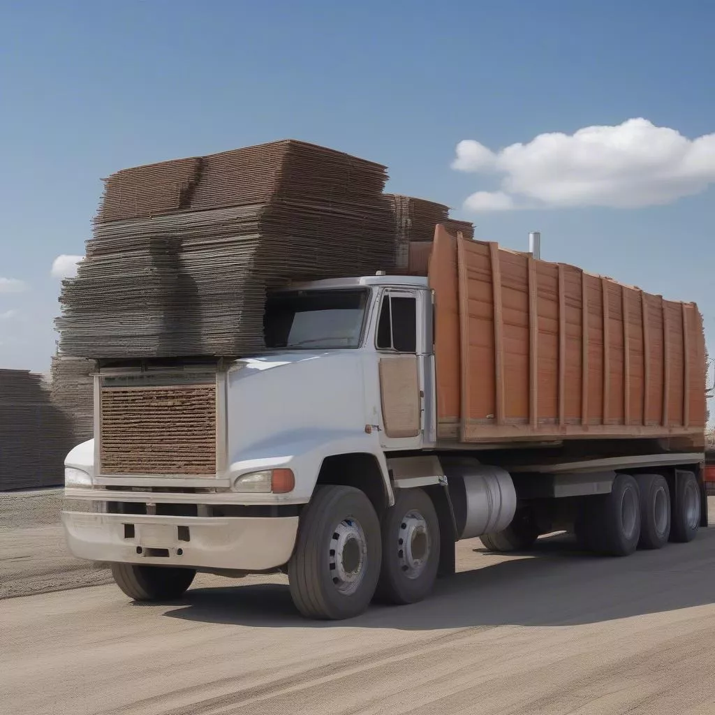 Rơ mooc xây dựng