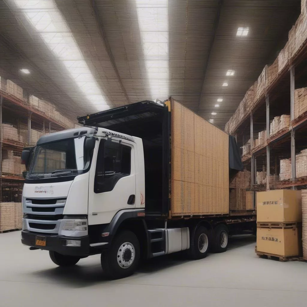 Zengda 33T35 Flatbed Trailer receiving a new order