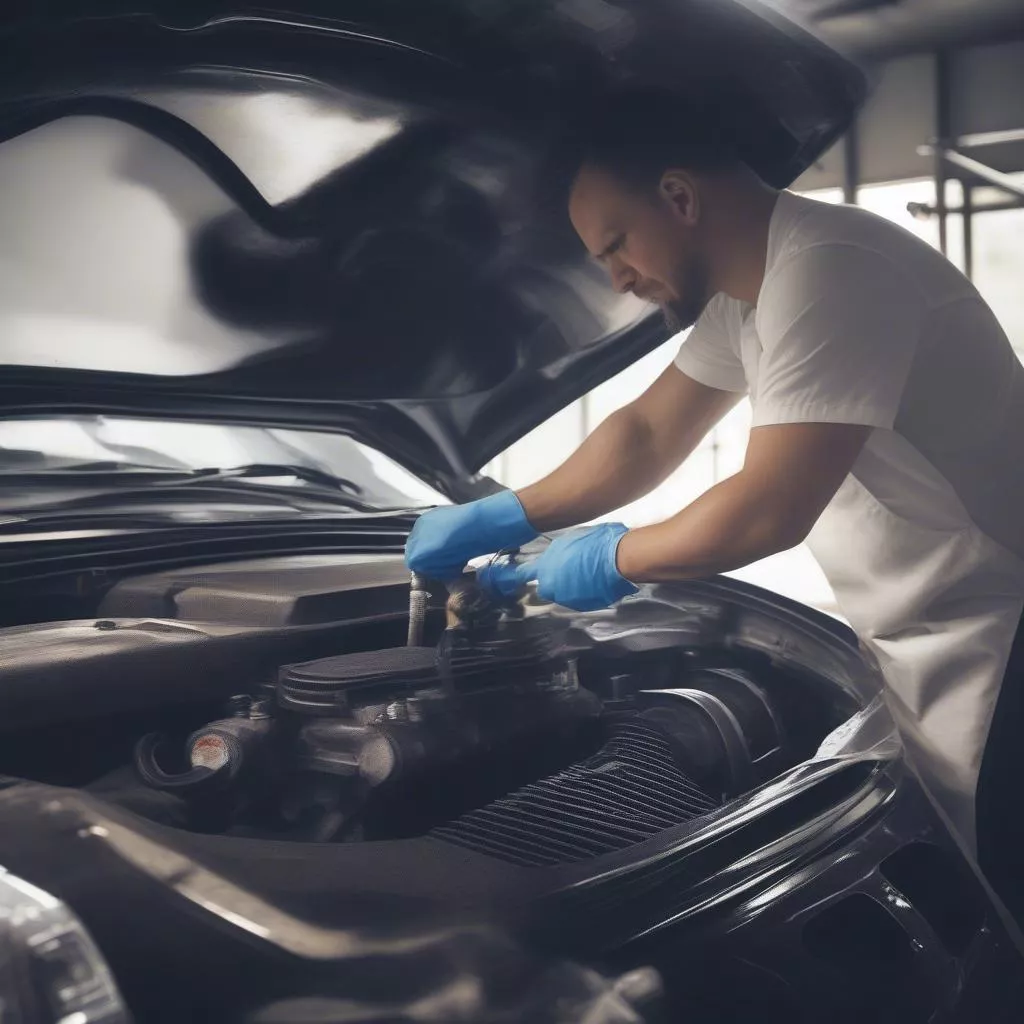 Rửa máy xe ô tô tại Hà Nội uy tín, chất lượng