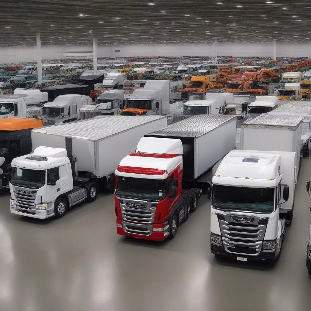 Showroom xe tải