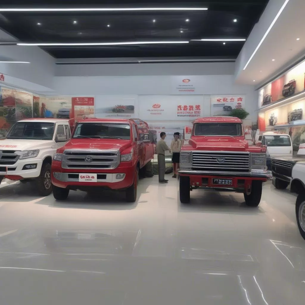 Showroom de camions