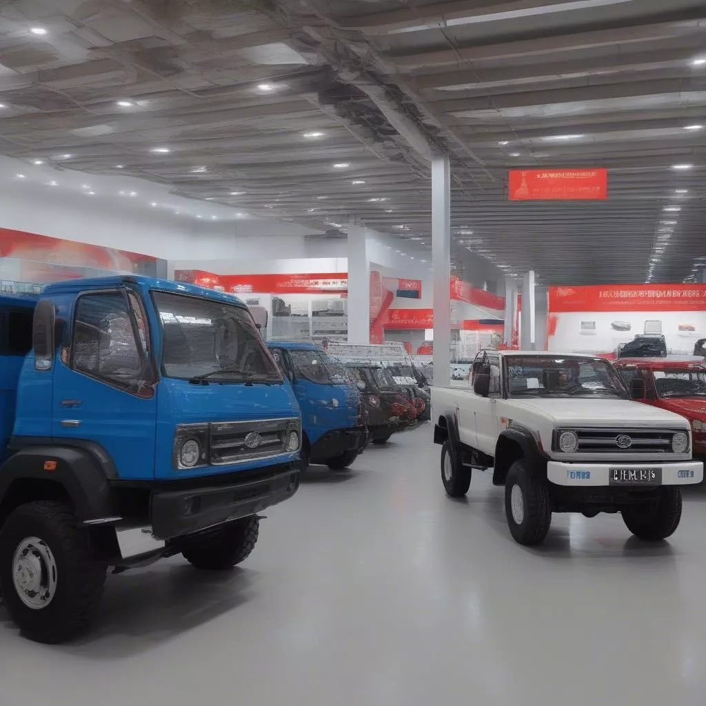 showroom xe tải Hà Đông