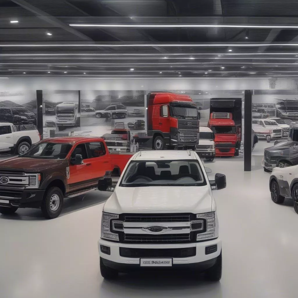 Showroom xe tải Hà Nội