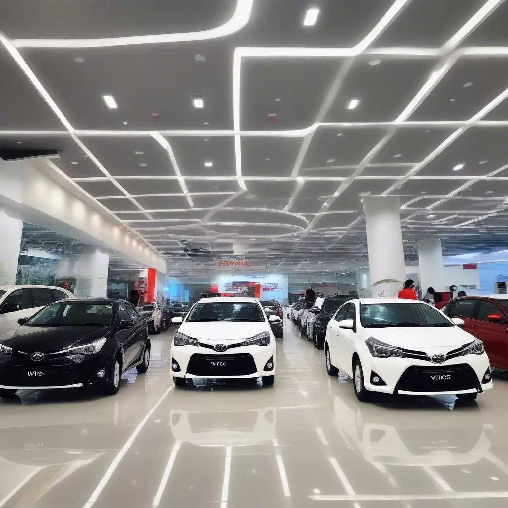 Showroom xe Toyota Vios 2017