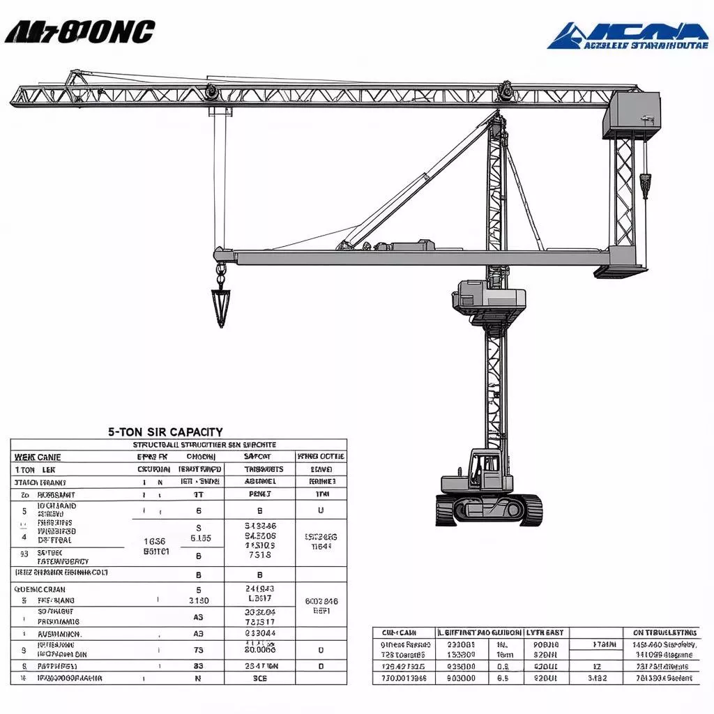 Giải Mã Sơ Đồ Cẩu 5 Tấn: Từ A-Z Cho Người Mới Bắt Đầu