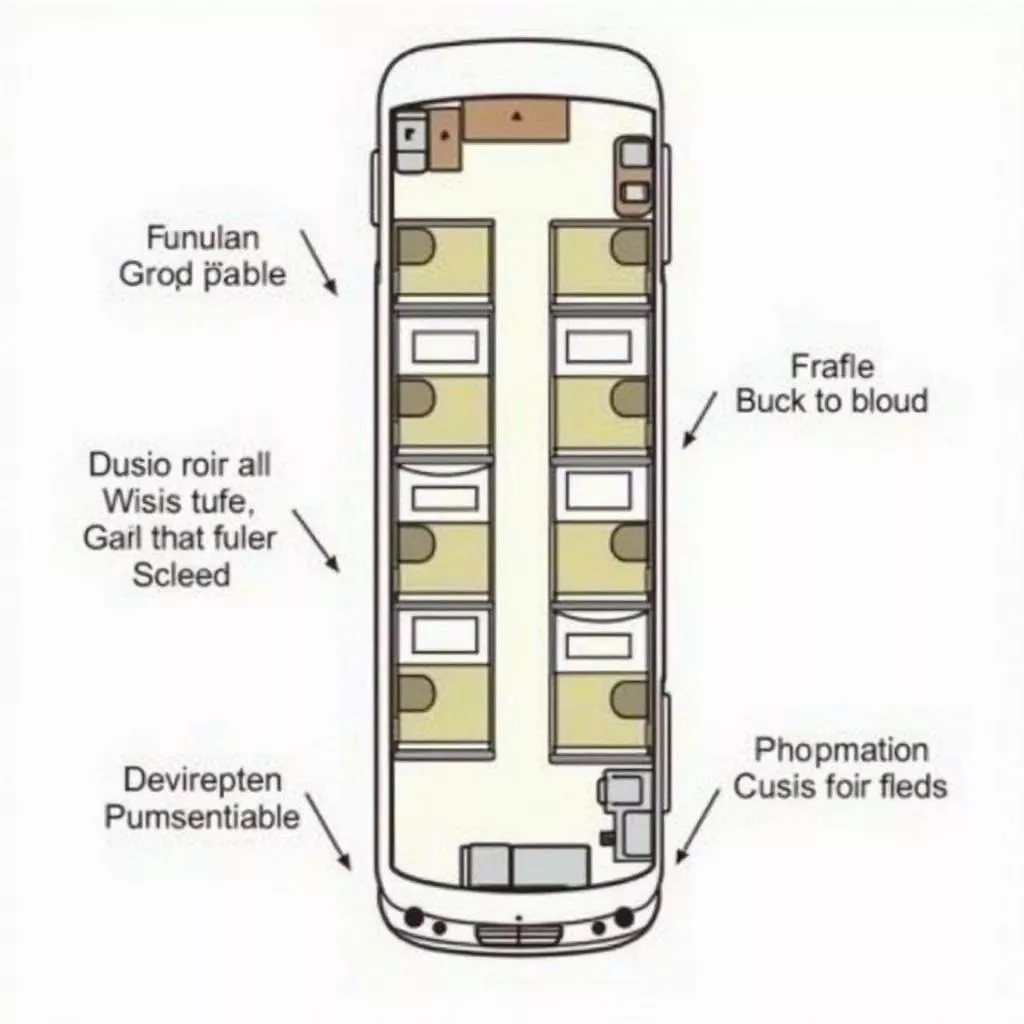 45座巴士座位图详解: 打造舒适旅程
