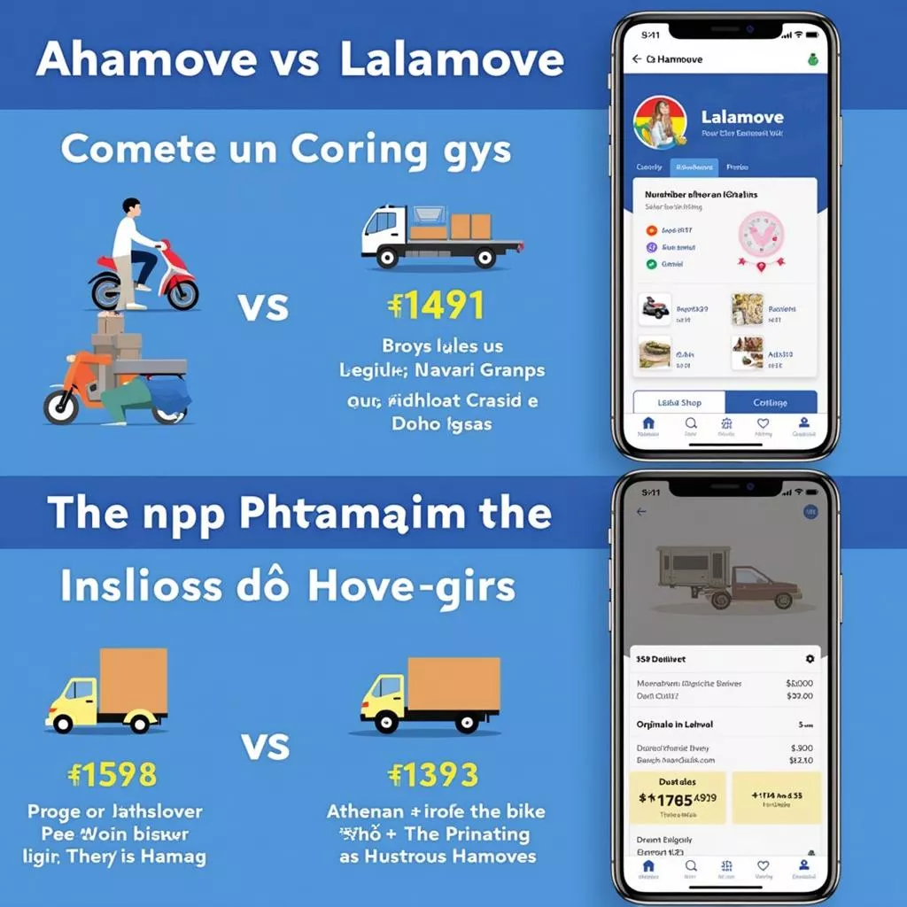 ハノイの貨物配送：アハモーブとララムーブ、最適なのは？