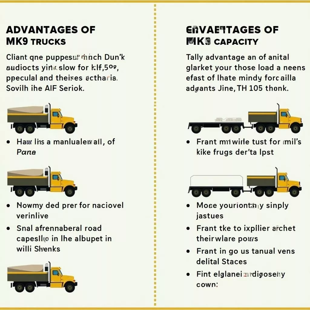 M K9卡车优缺点对比