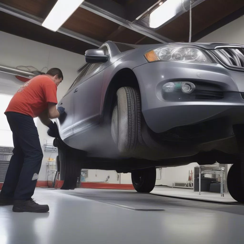 Sơn phủ gầm xe ô tô chuyên nghiệp: Chất lượng cao, bảo vệ tối ưu