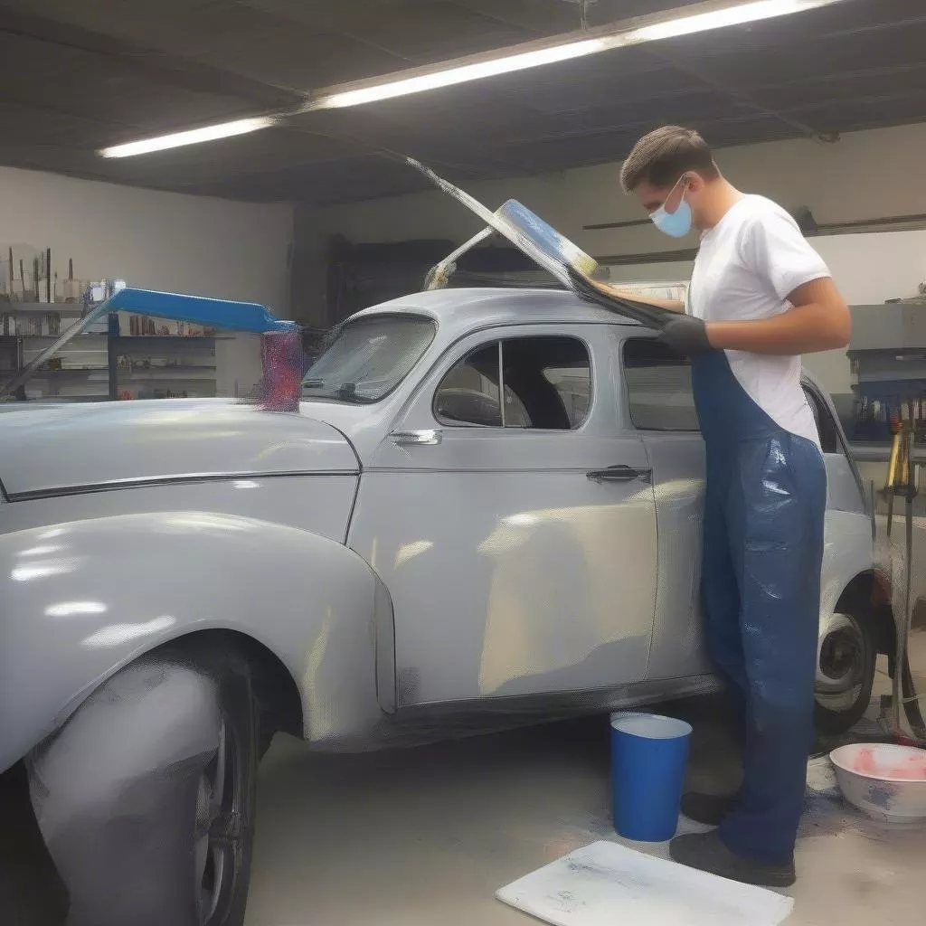 Sơn quây xe ô tô uy tín