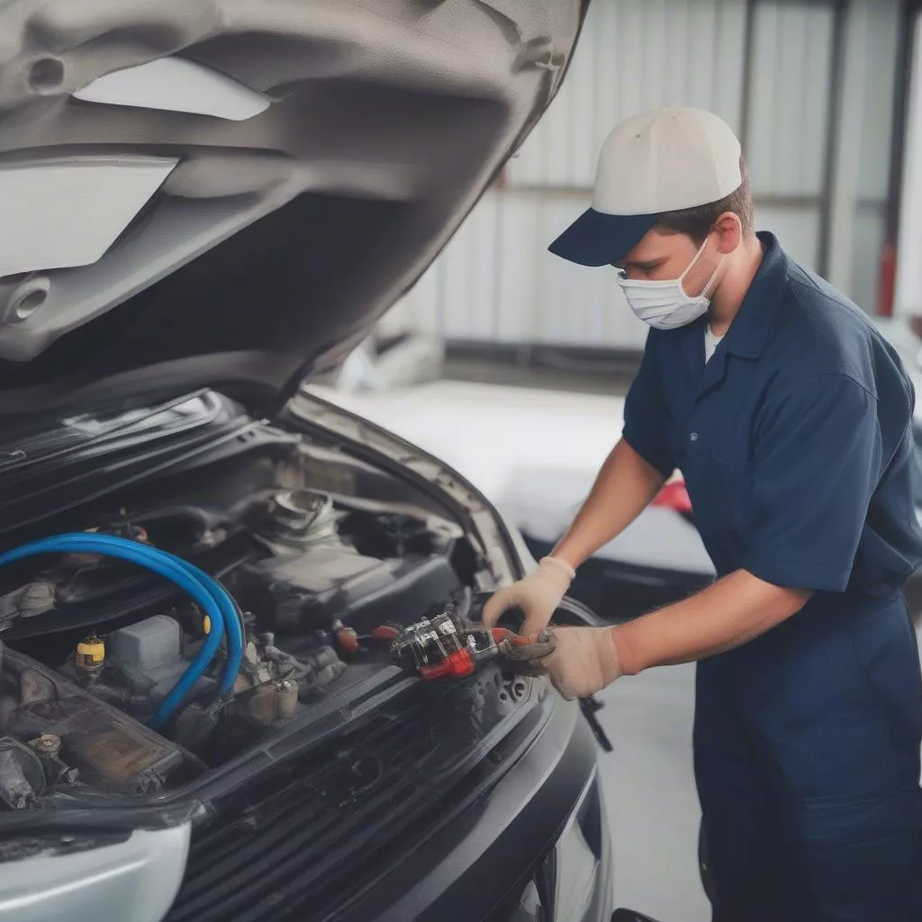 Sửa chữa điều hòa ô tô