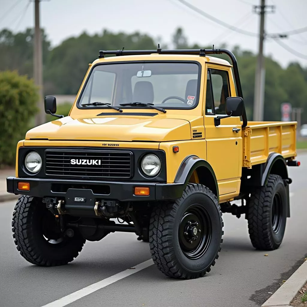 Suzuki 750 cũ: Chiếc xe tải huyền thoại vẫn bền bỉ với thời gian