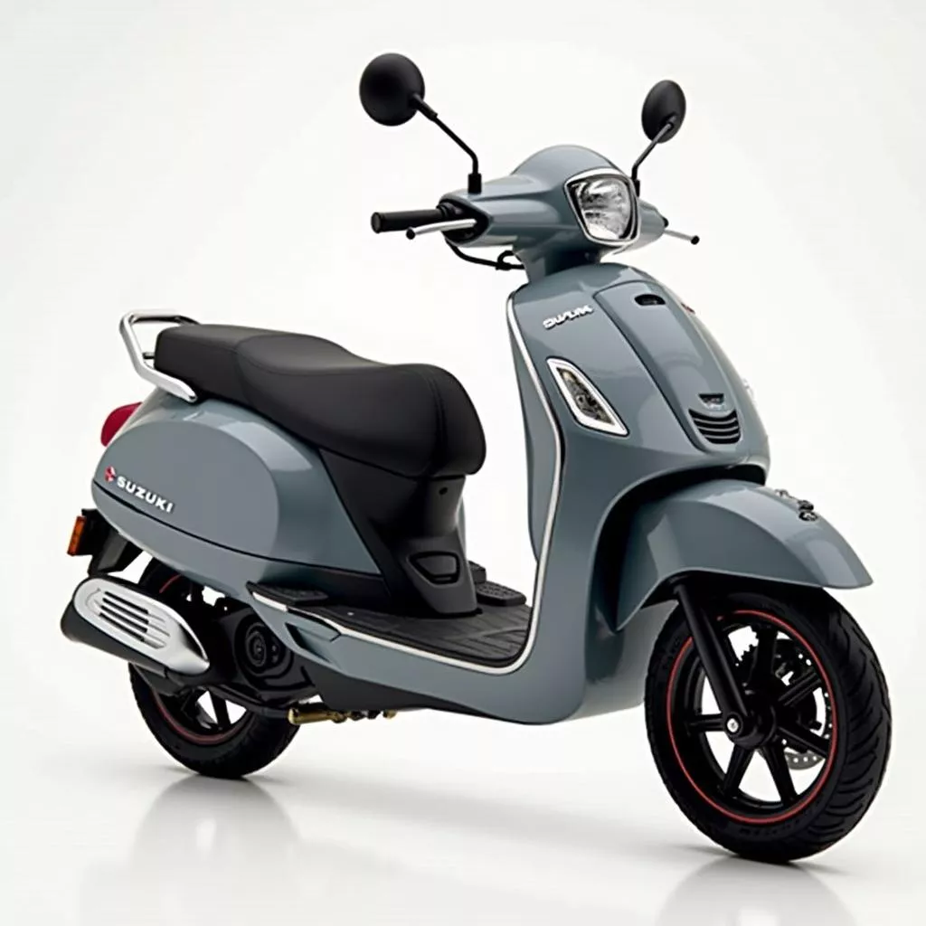 Affordable Suzuki Address - A uniquely designed manual motorcycle with a reasonable price