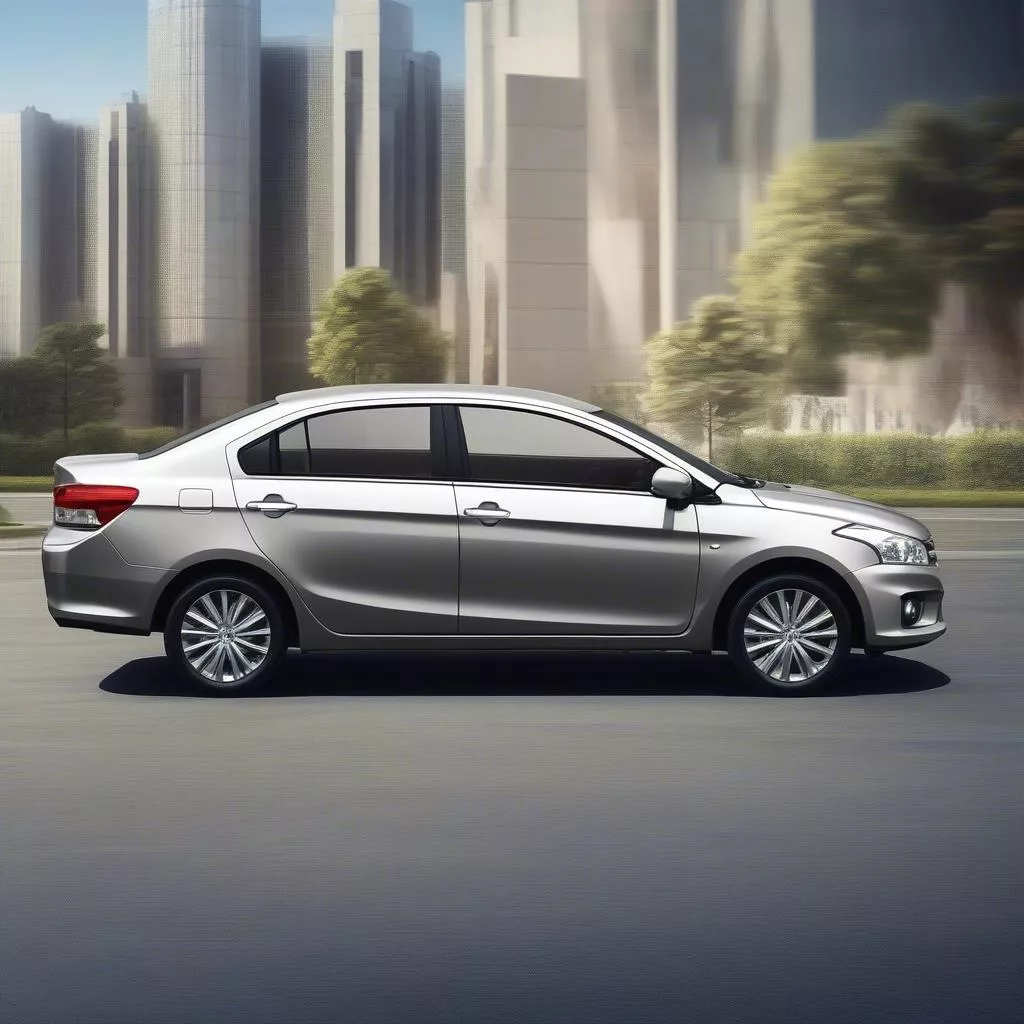 Suzuki Ciaz - Convenient 4-seater car, meeting daily usage needs