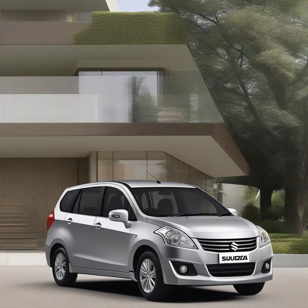 Suzuki Ertiga - 4-seater family car with spacious interior