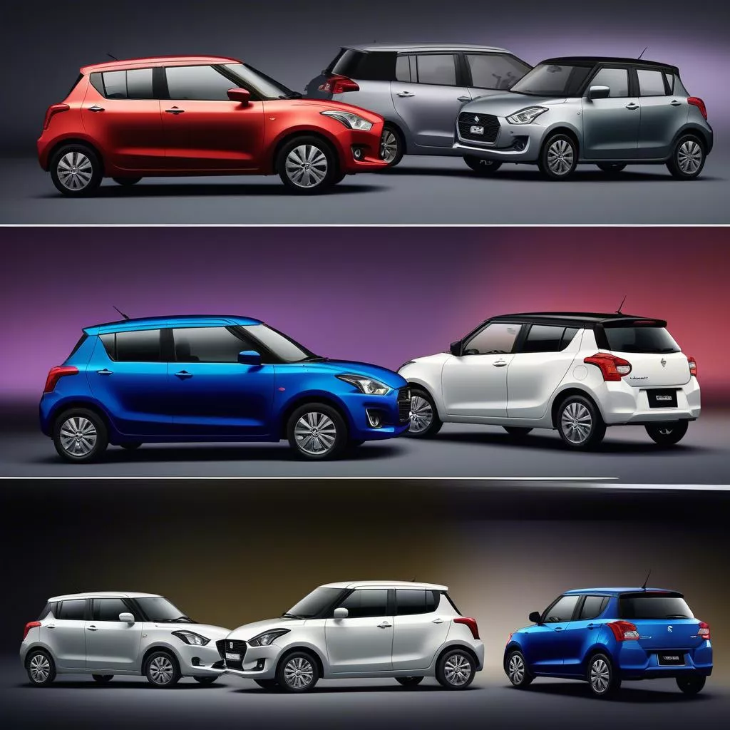 2018 Suzuki Swift in Various Colors