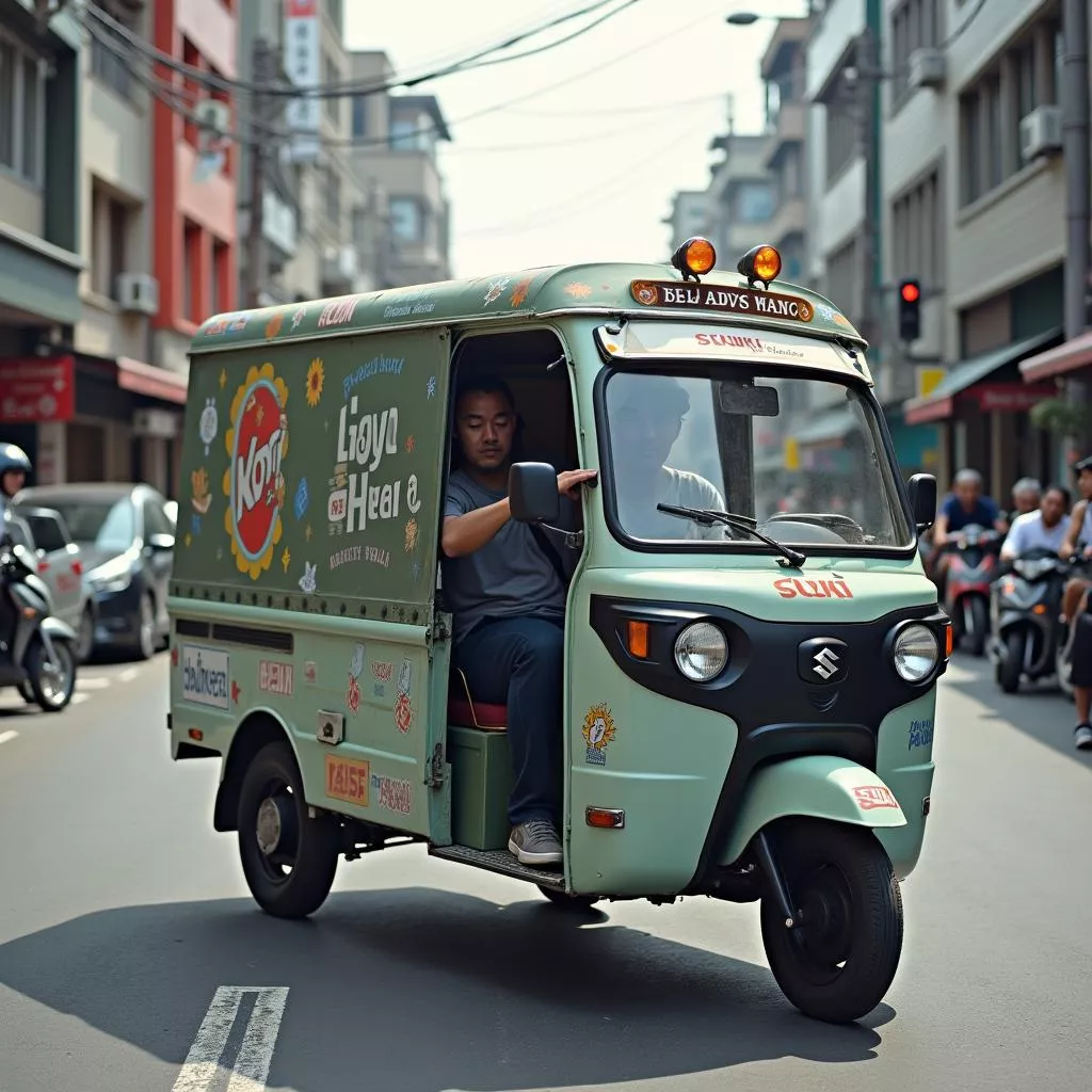 Suzuki Carry: A Pequena Gigante das Ruas de Hanói