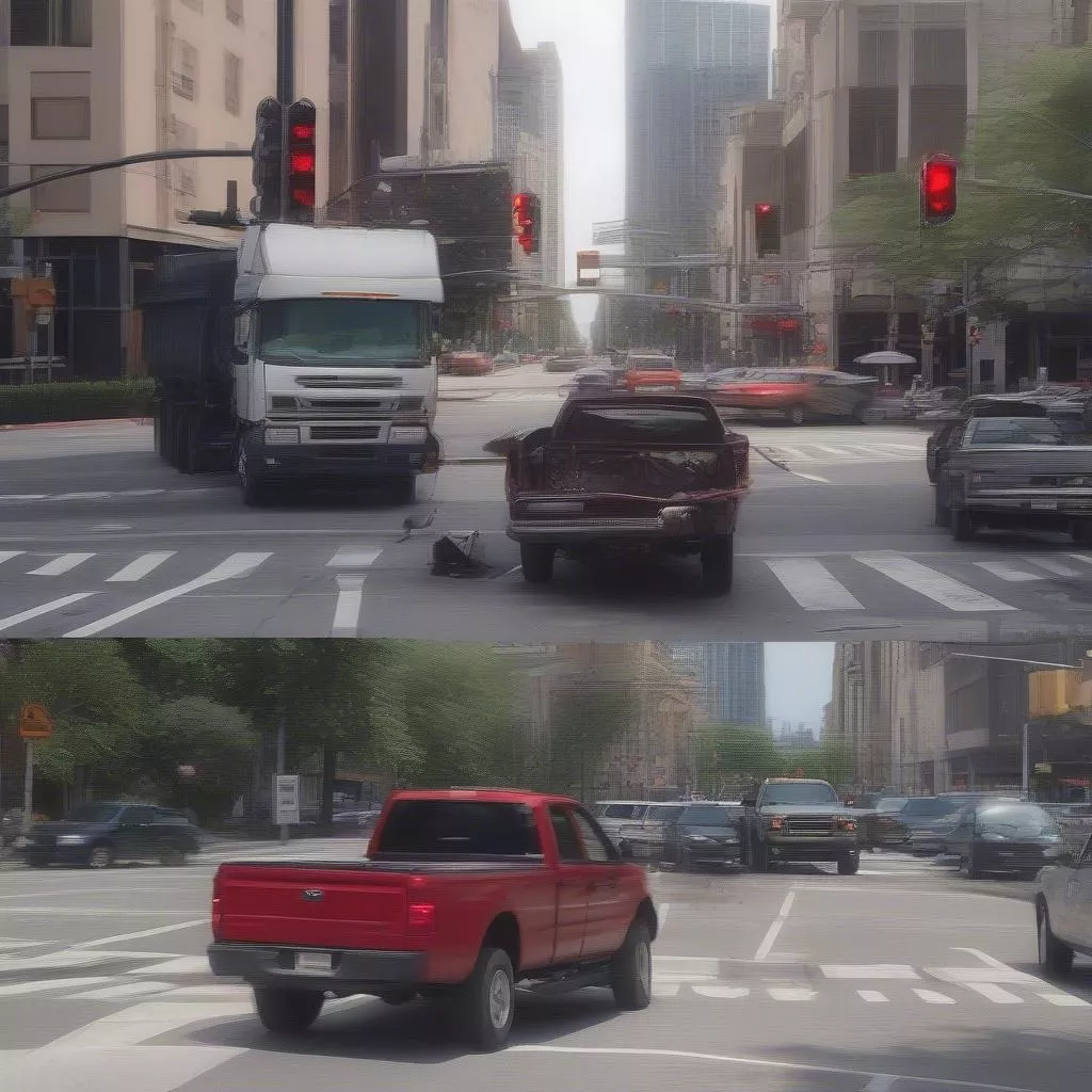 Mức Xử Phạt Ô Tô Vượt Đèn Đỏ: Cảnh Báo Từ XE TẢI HÀ NỘI