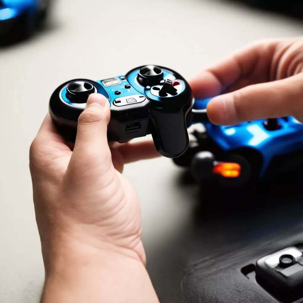 Tay cầm điều khiển xe ô tô