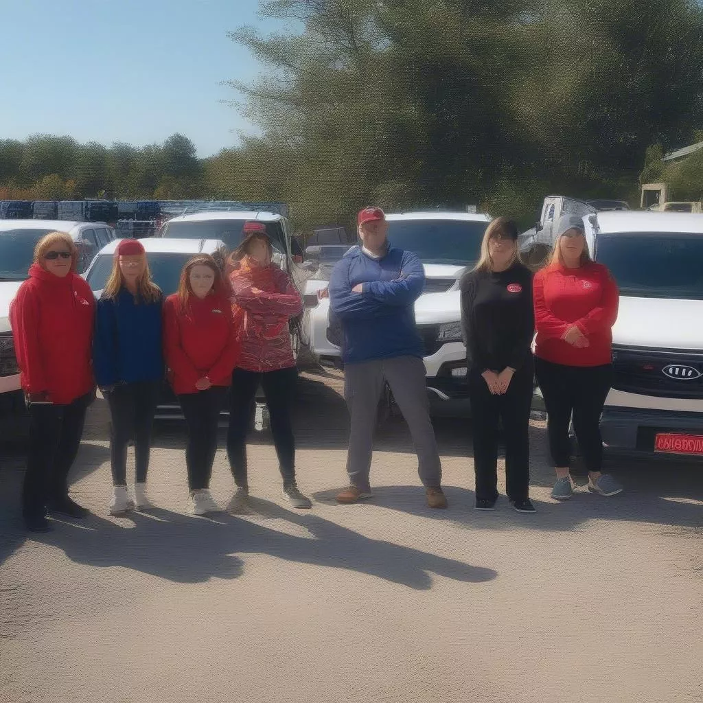 Team thùng Kia tấn 4 hội ngộ