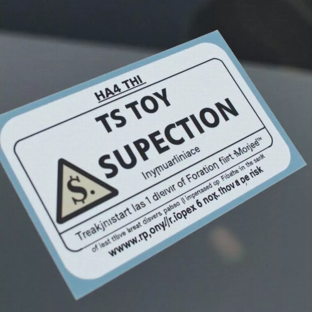 Bollino di revisione applicato in modo errato - Rischi potenziali