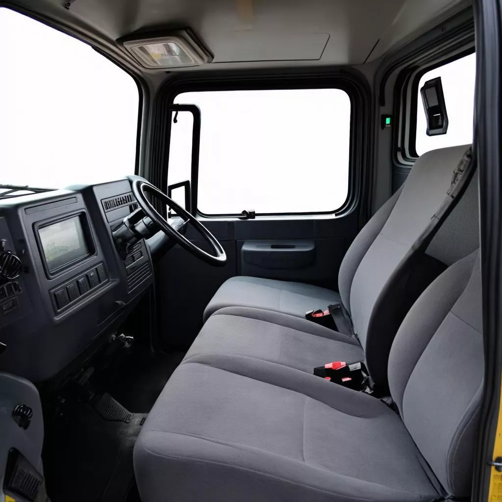 Nội thất xe tải Thaco Auman C160 9.3 tấn 4x2