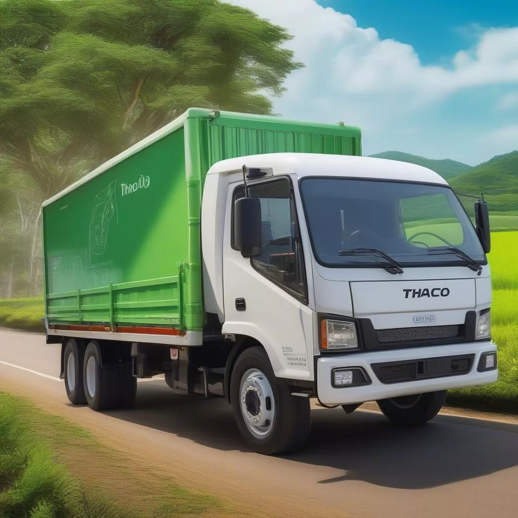 Thaco Ollin 345 2.4 Tấn: Vận Hành Mạnh Mẽ, Tiết Kiệm Nhiên Liệu