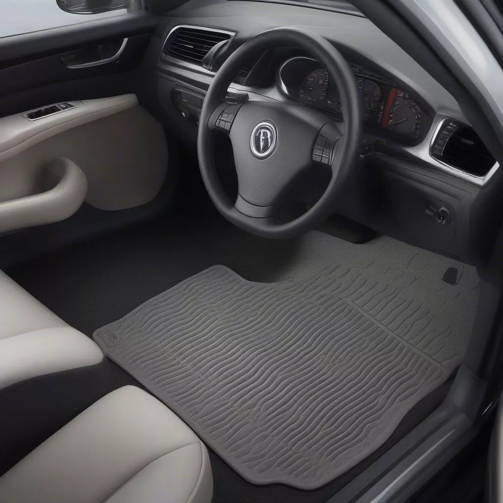 Dust-proof car floor mat
