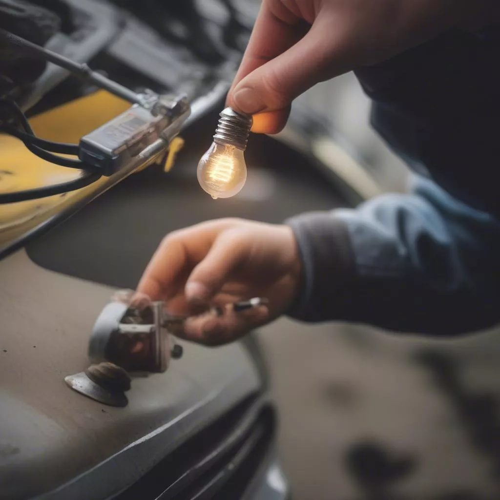 Replacing a Honda Winner License Plate Light