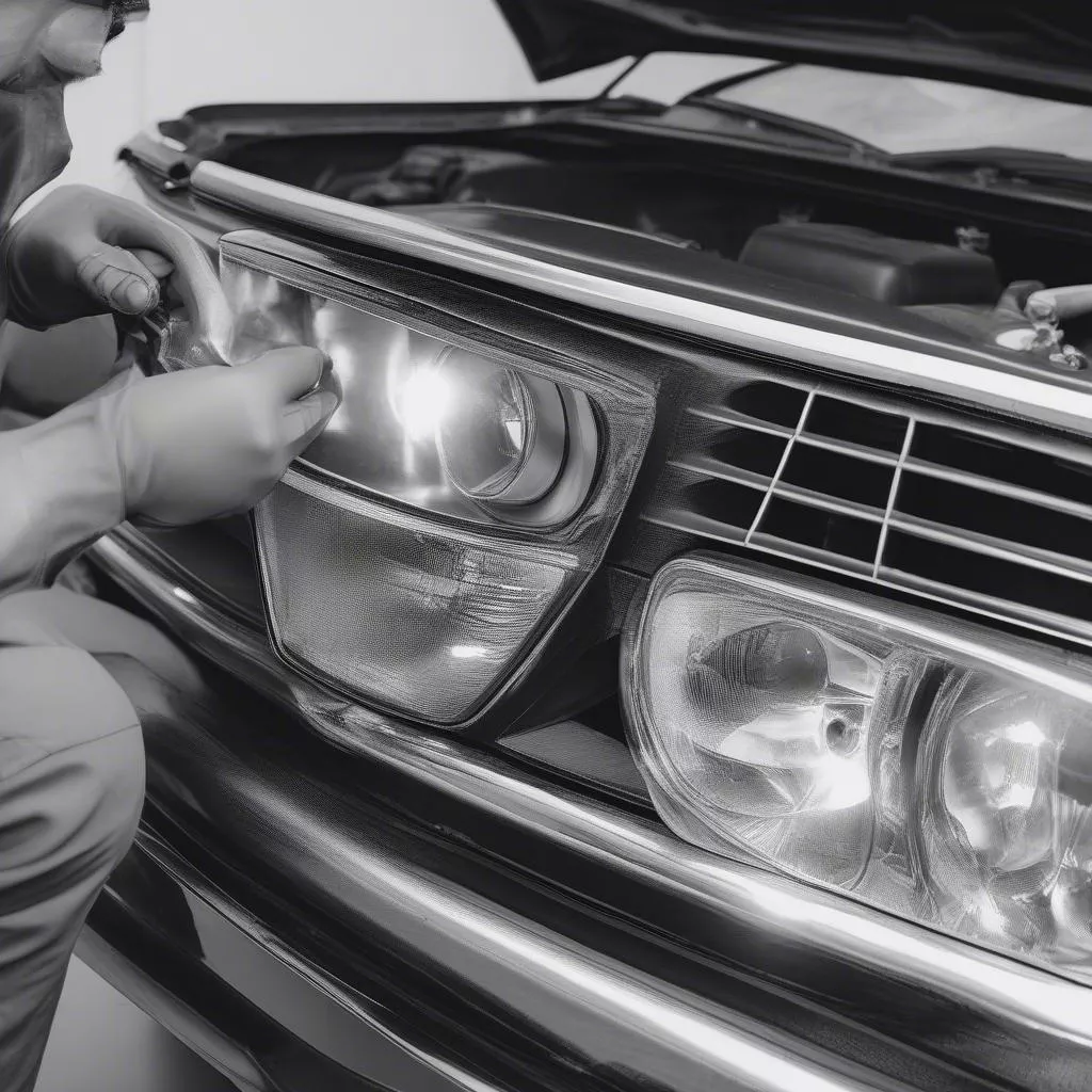 Headlight restoration process