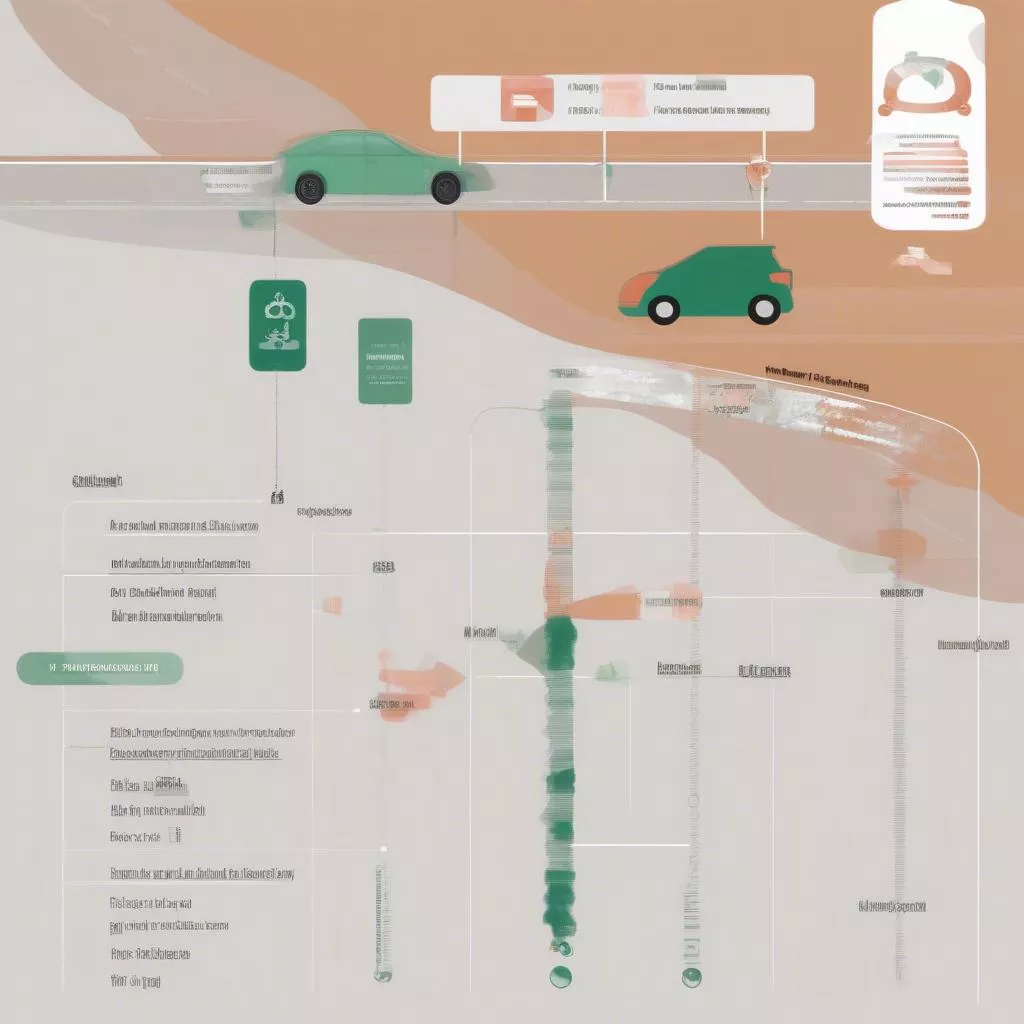 Biểu đồ minh họa quy định thời gian thi lại lý thuyết lái xe ô tô B2