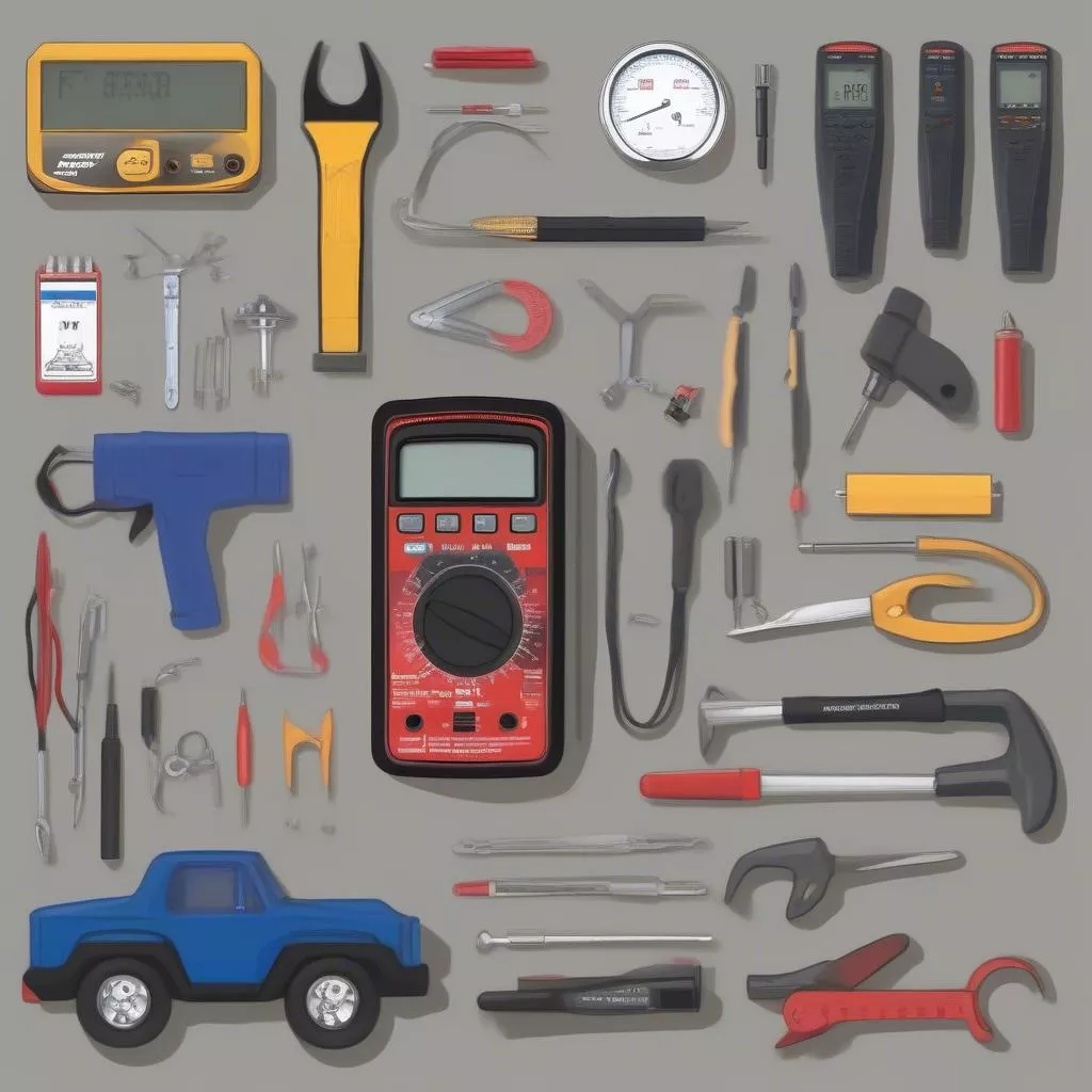 Truck inspection equipment