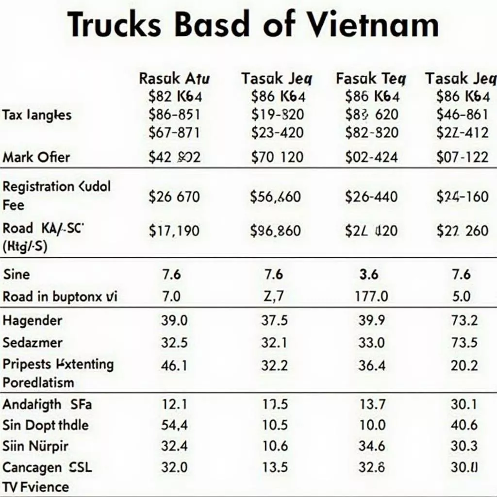 Thông Tư Chính Sách Thuế Xe Tải Hà Nội Mới Nhất 2023