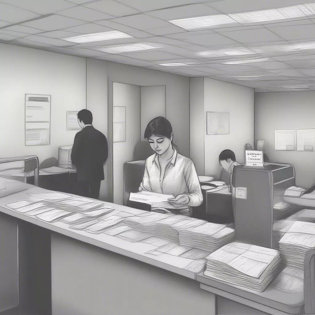 Paying car registration fee