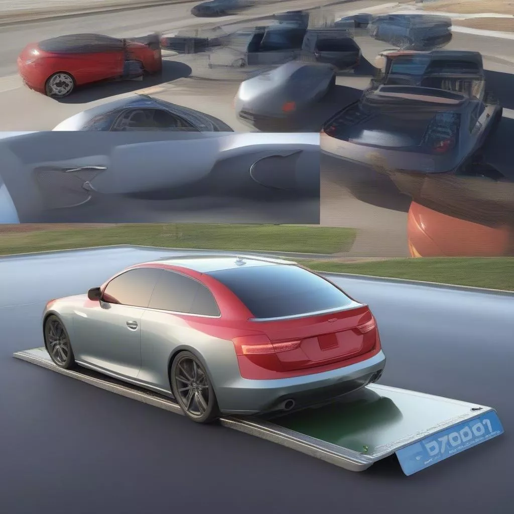 Car license plate change process during inspection