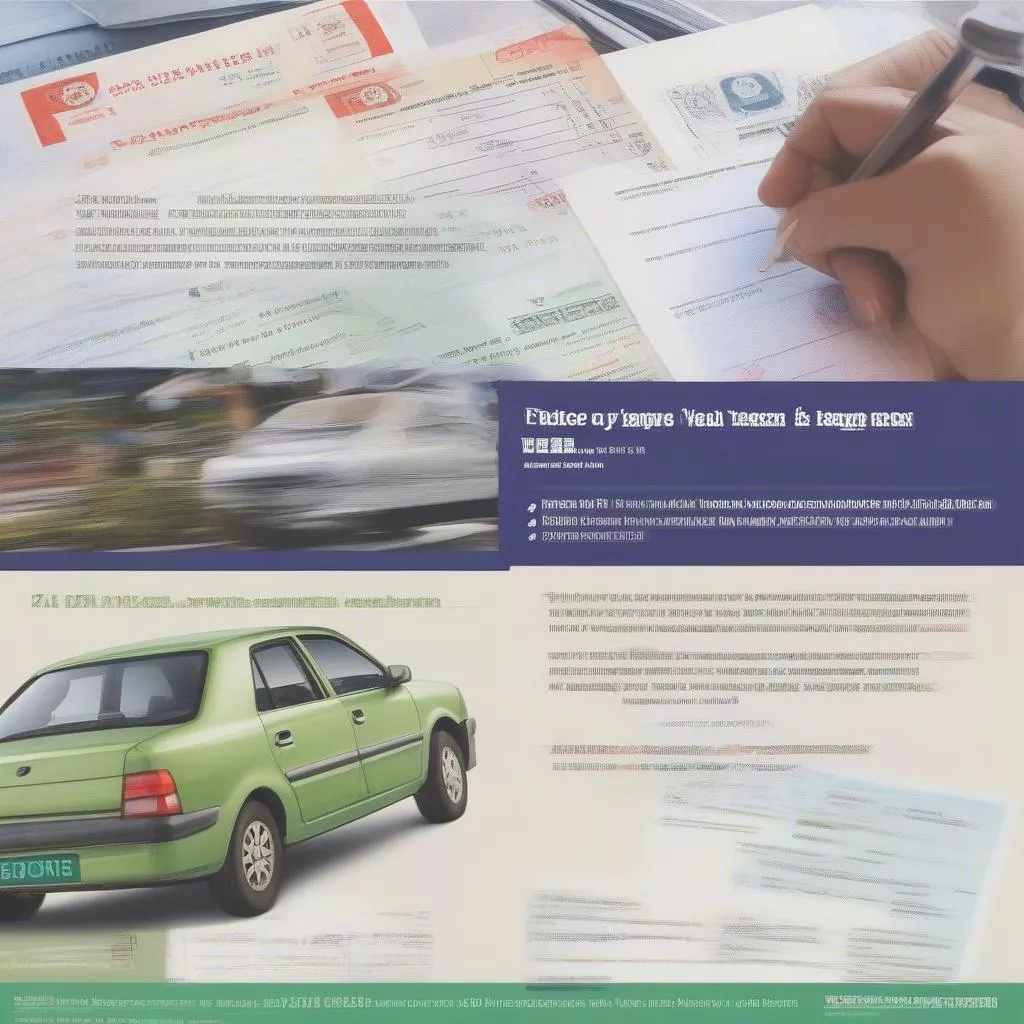 Thủ tục nộp lệ phí trước bạ xe ô tô