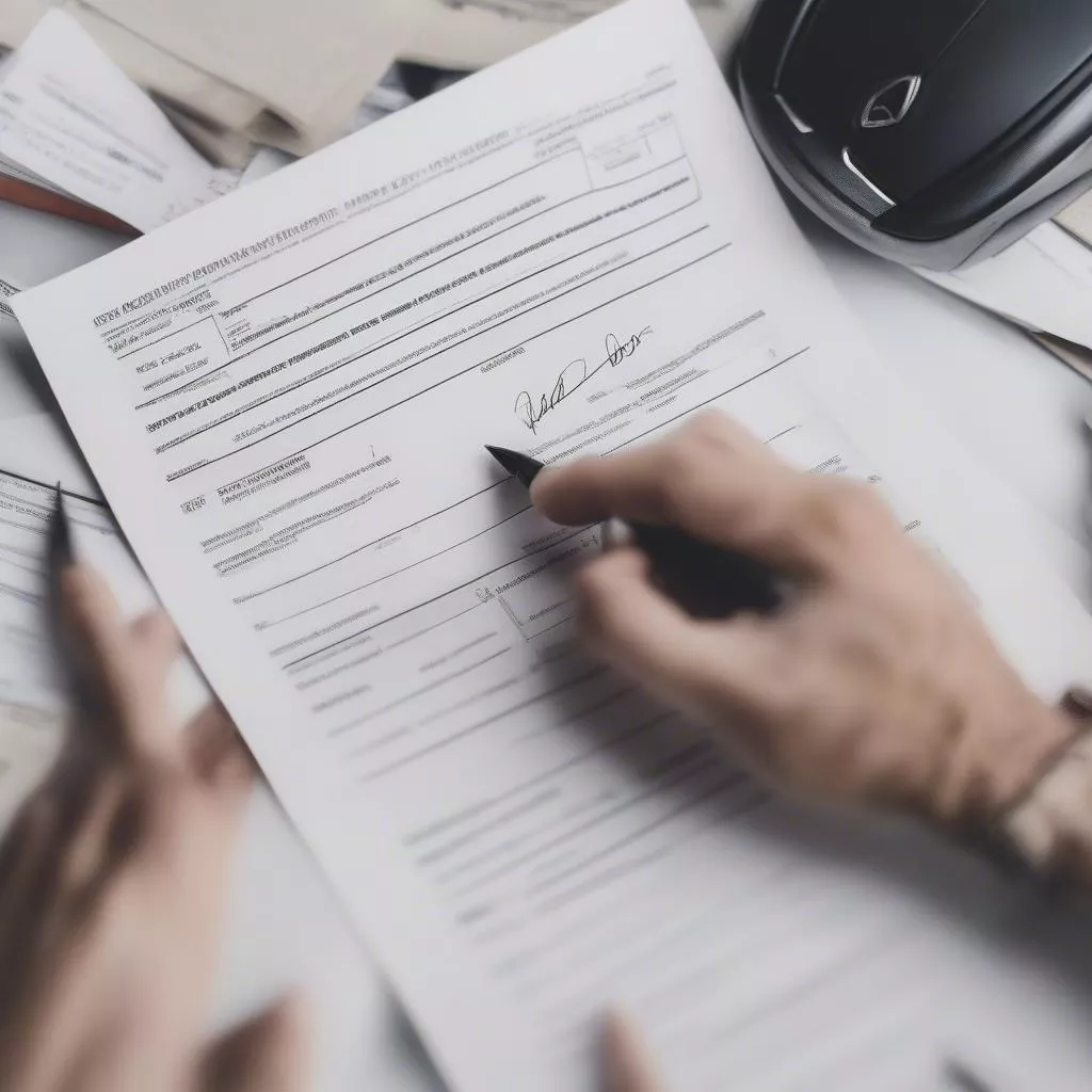 thủ tục sang tên đổi chủ xe cũ